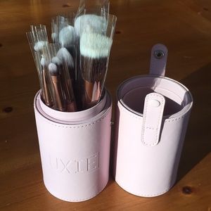 New Luxie Rose Gold Brush Collection 12 piece set